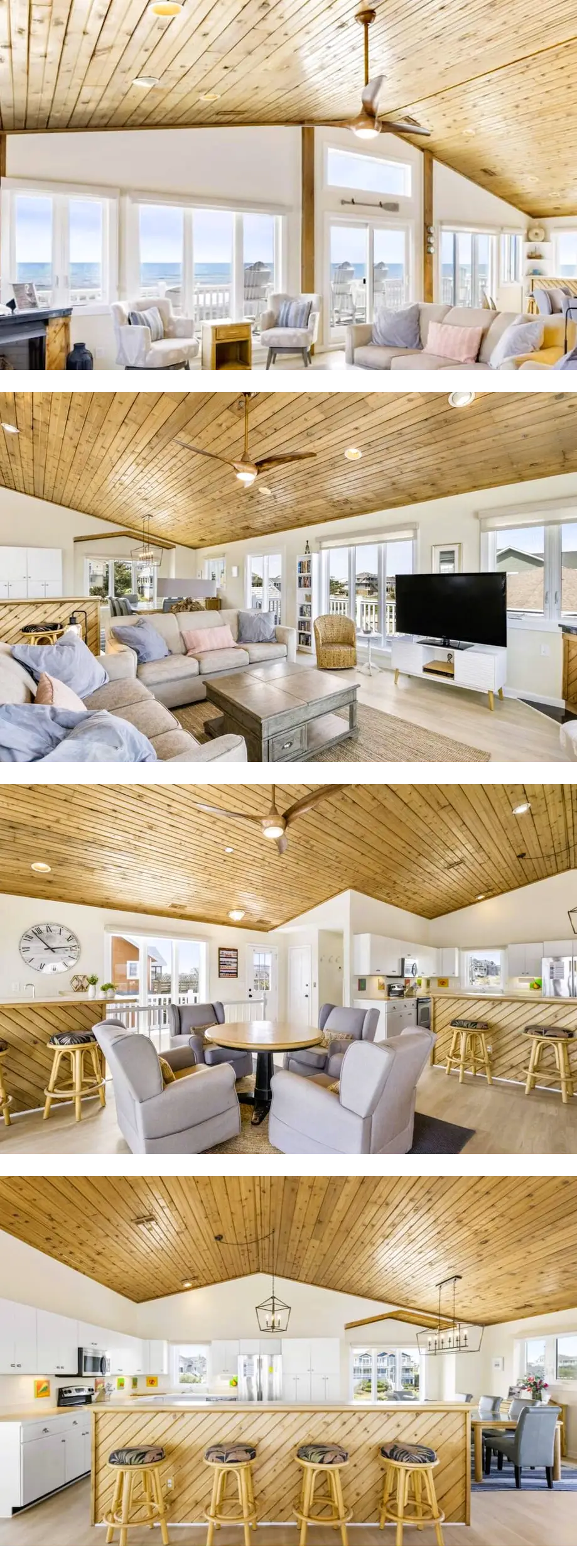 Oceanfront, Hot Tub, Game Room