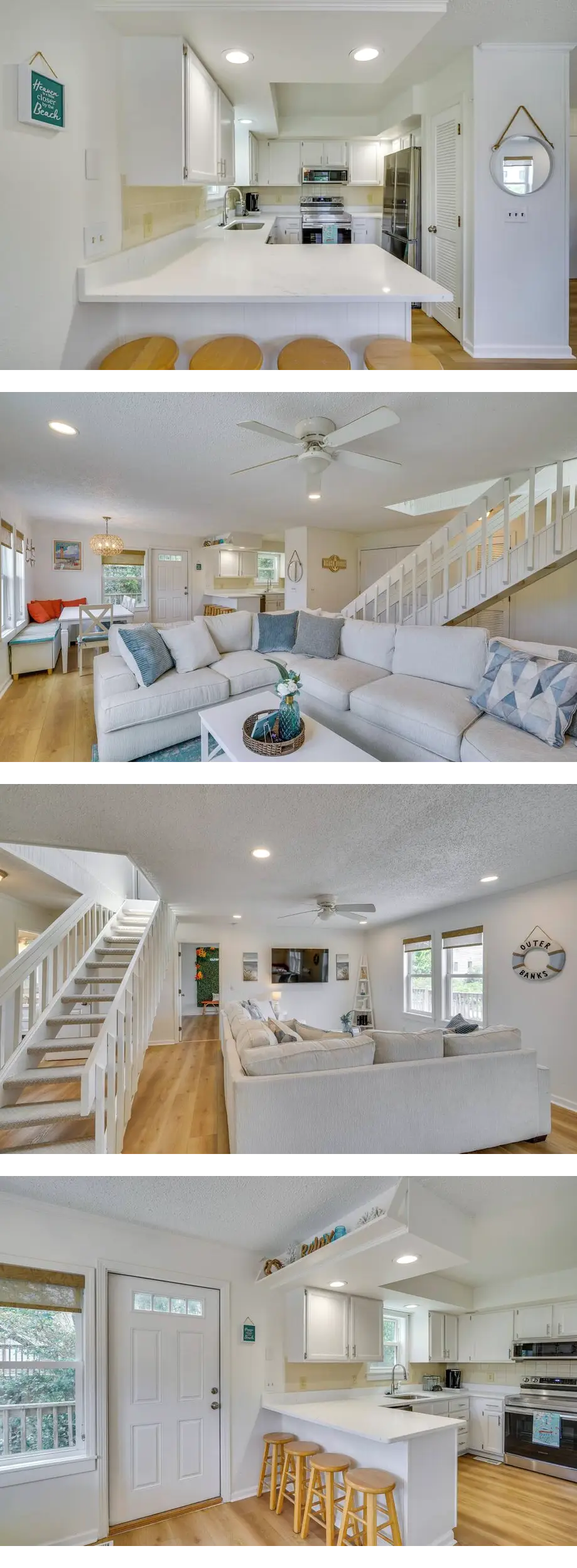 Sunny Corolla Home: Walk to Beach!