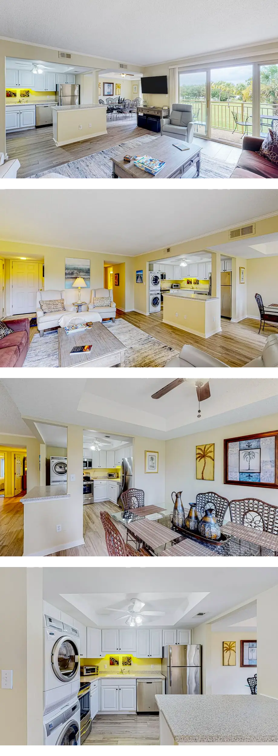 Bay-view condo with balcony, AC, & W/D -...