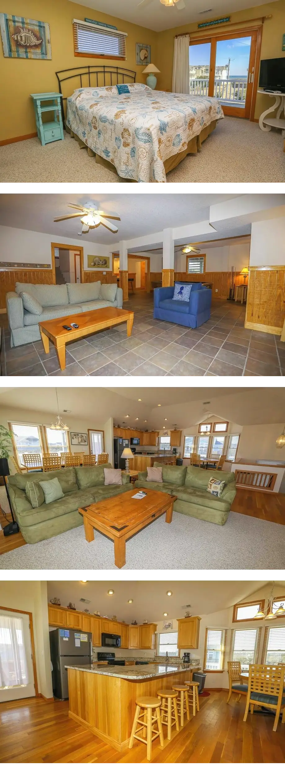7 BR Semi-Oceanfront home with private p...