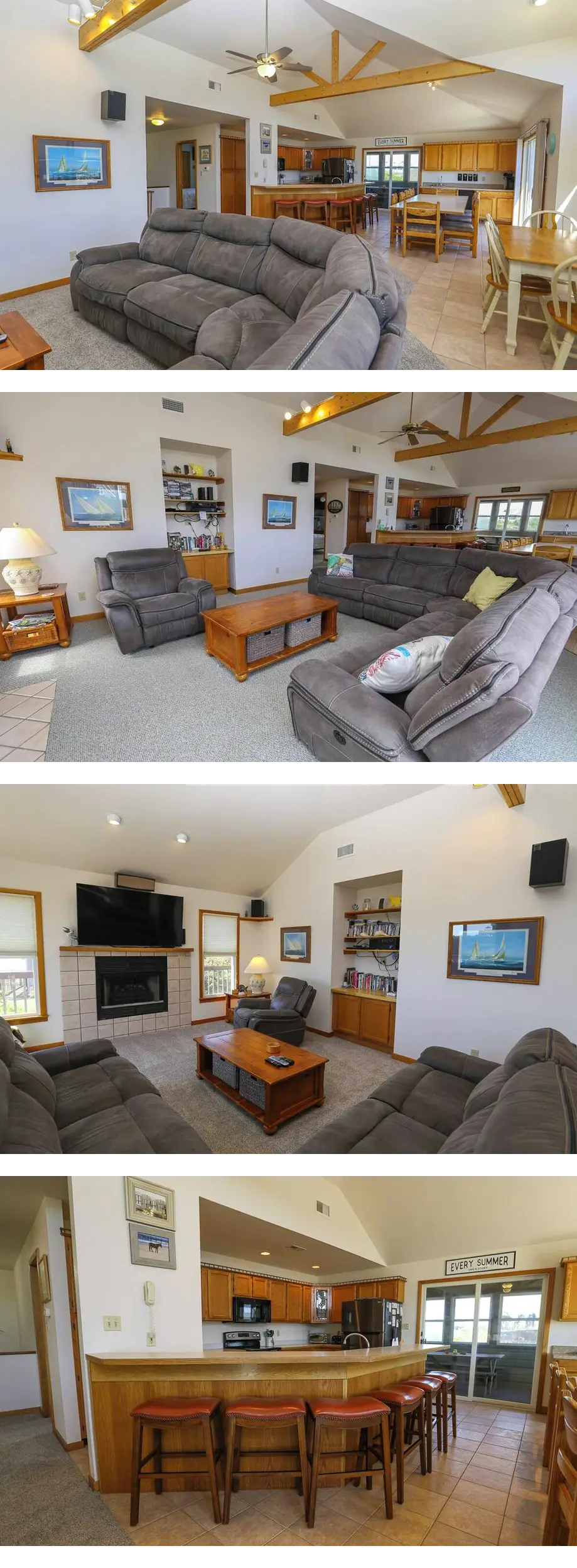 Take in the serenity of quiet OBX living...