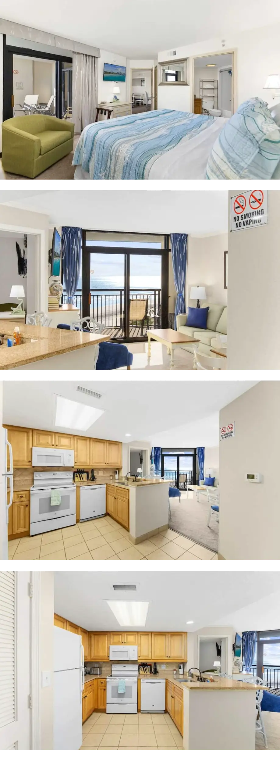 Newly Renovated Oceanview Condo-King Bed...