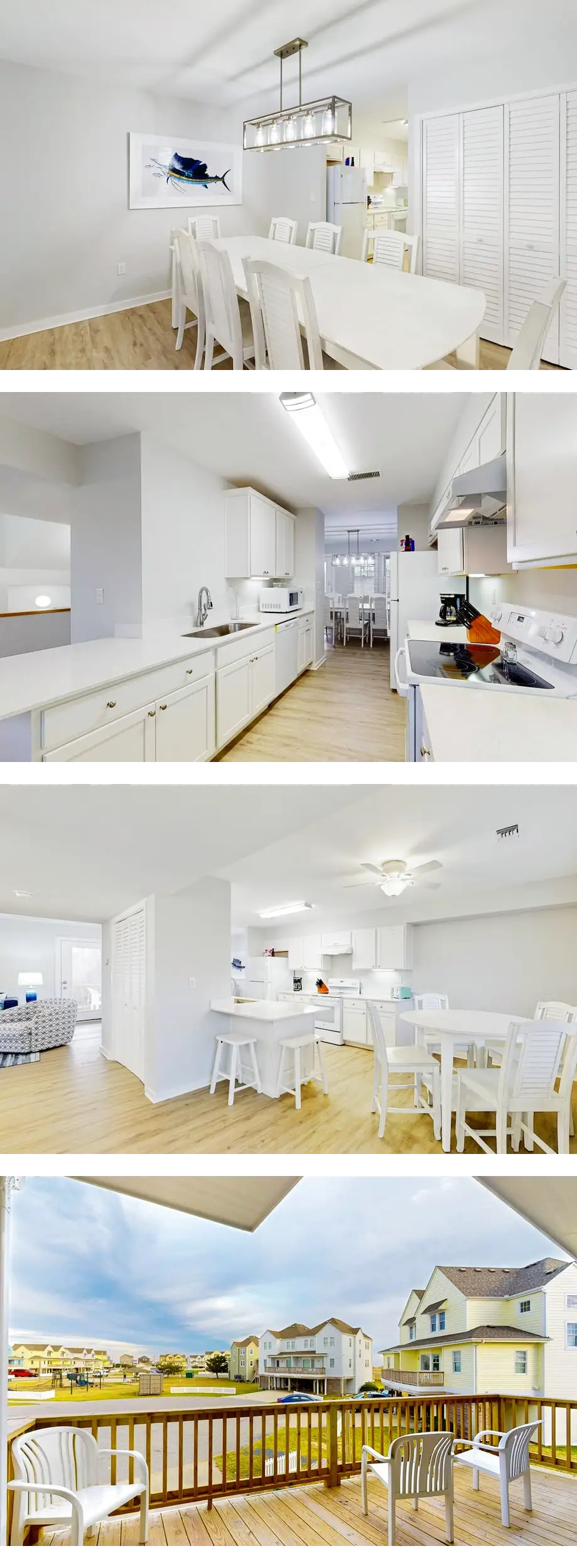 Townhome by the beach with screened deck...