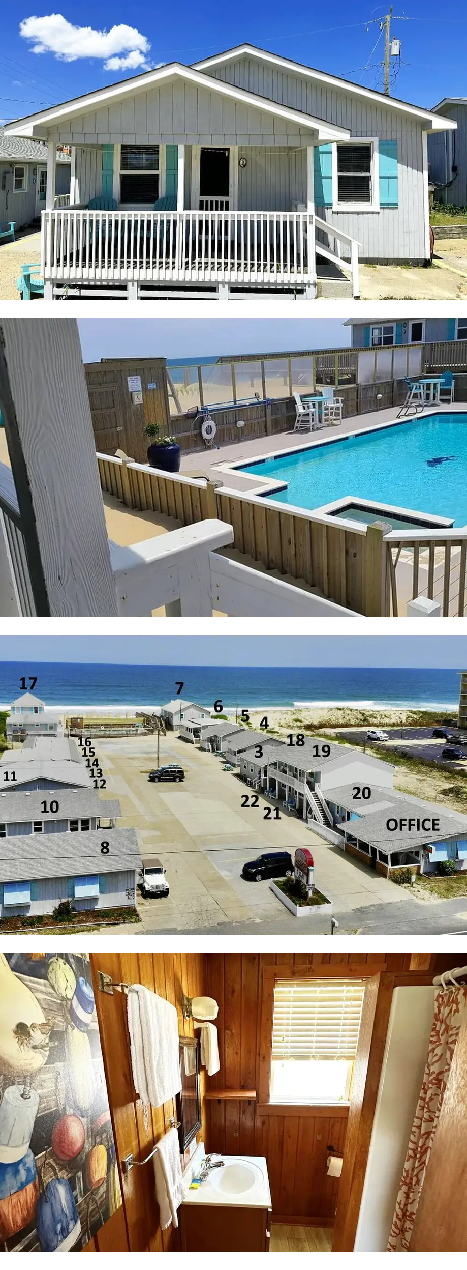 OBX Dog-friendly Ocean Cottage 10-Steps ...