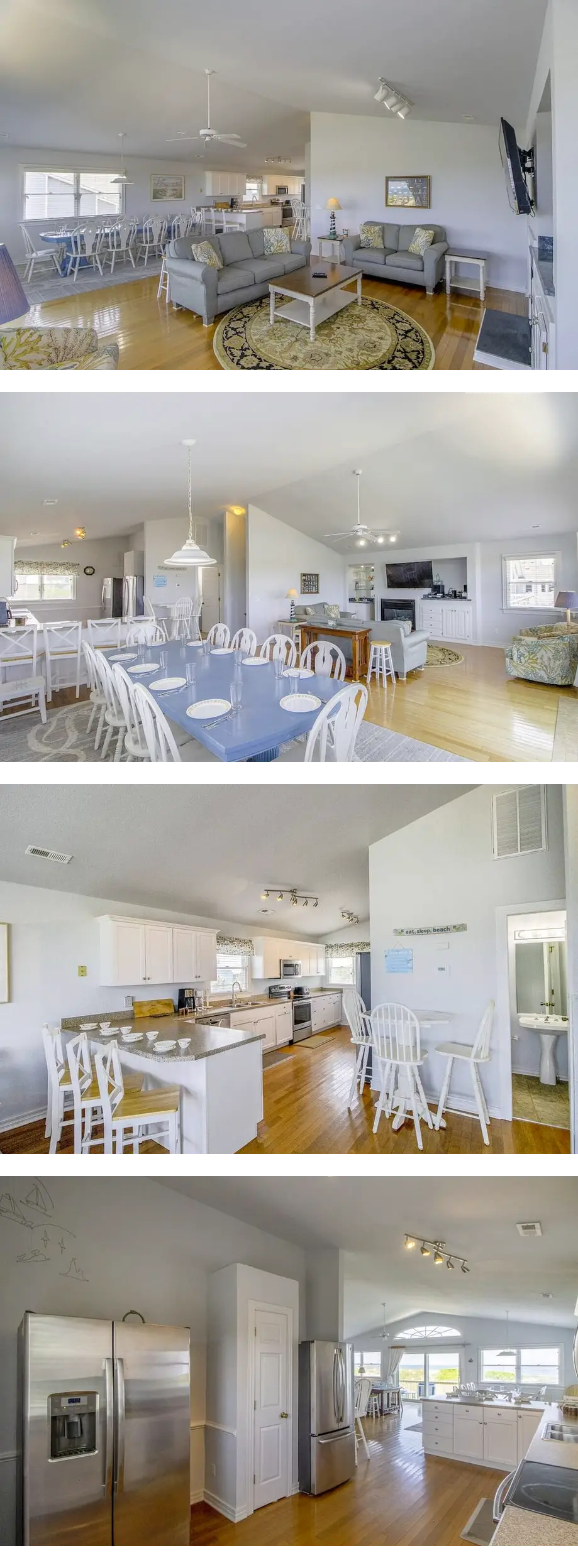 Sun decks and sunrise views from Ocean E...