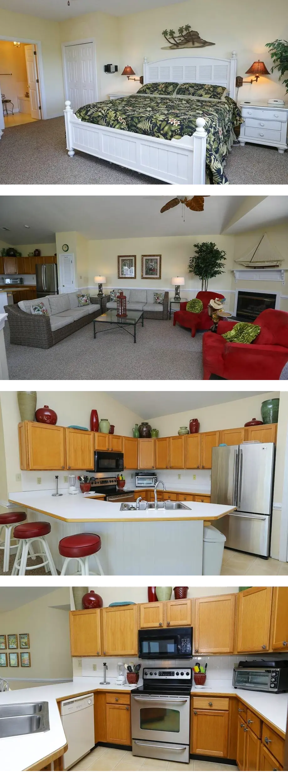 Spacious Oceafront Duplex w/6BR, Private...