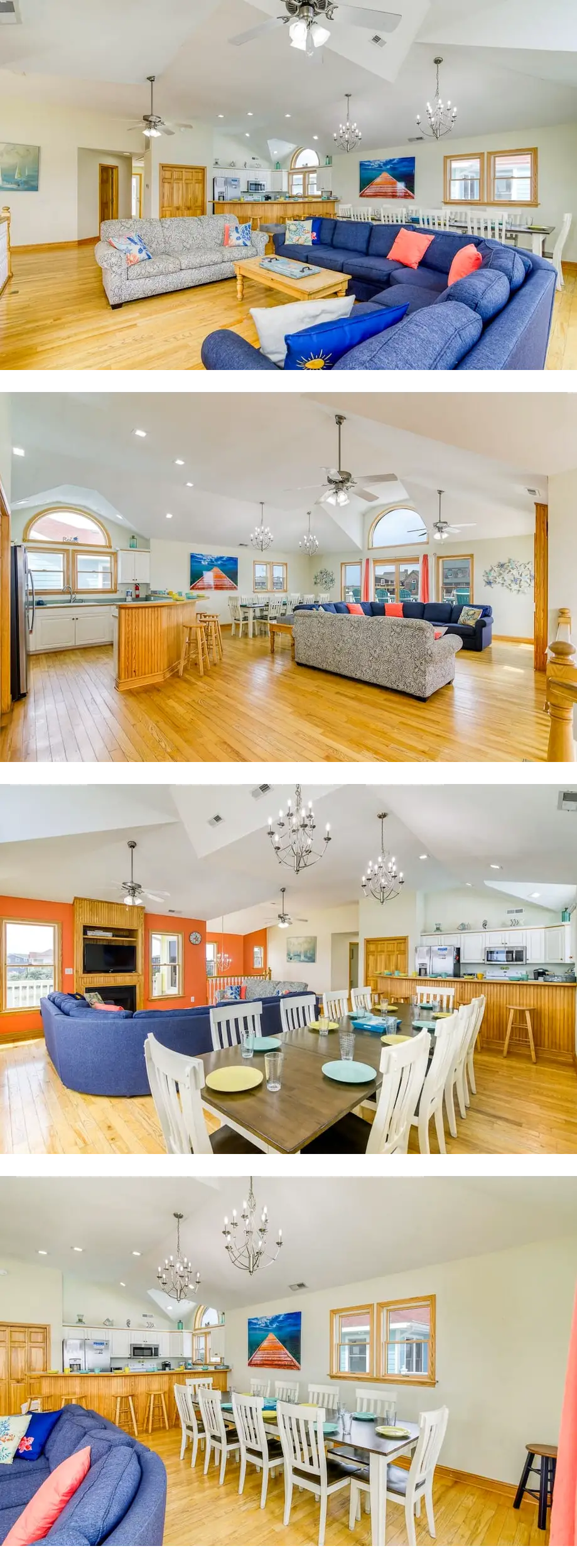 Semi-Oceanfront Home with a Large Pool A...