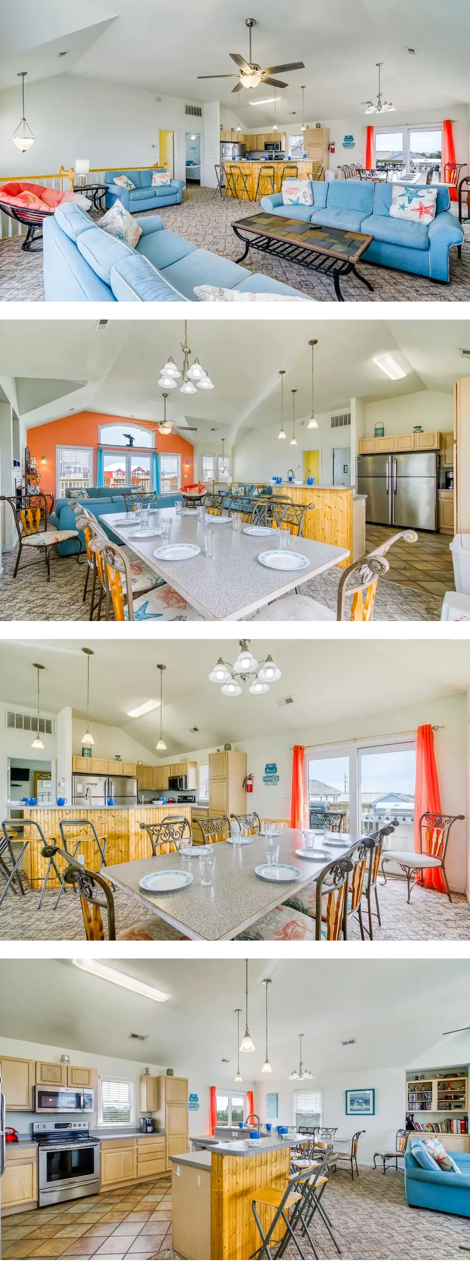 Bright and Beachy Oceanside Home with Po...