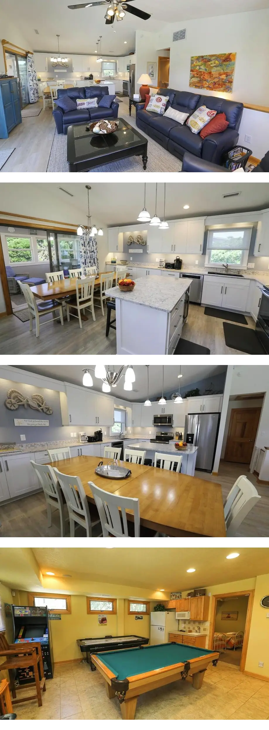 Oceanside 6 Bed, 5.2 Bath, Rec Room, Poo...
