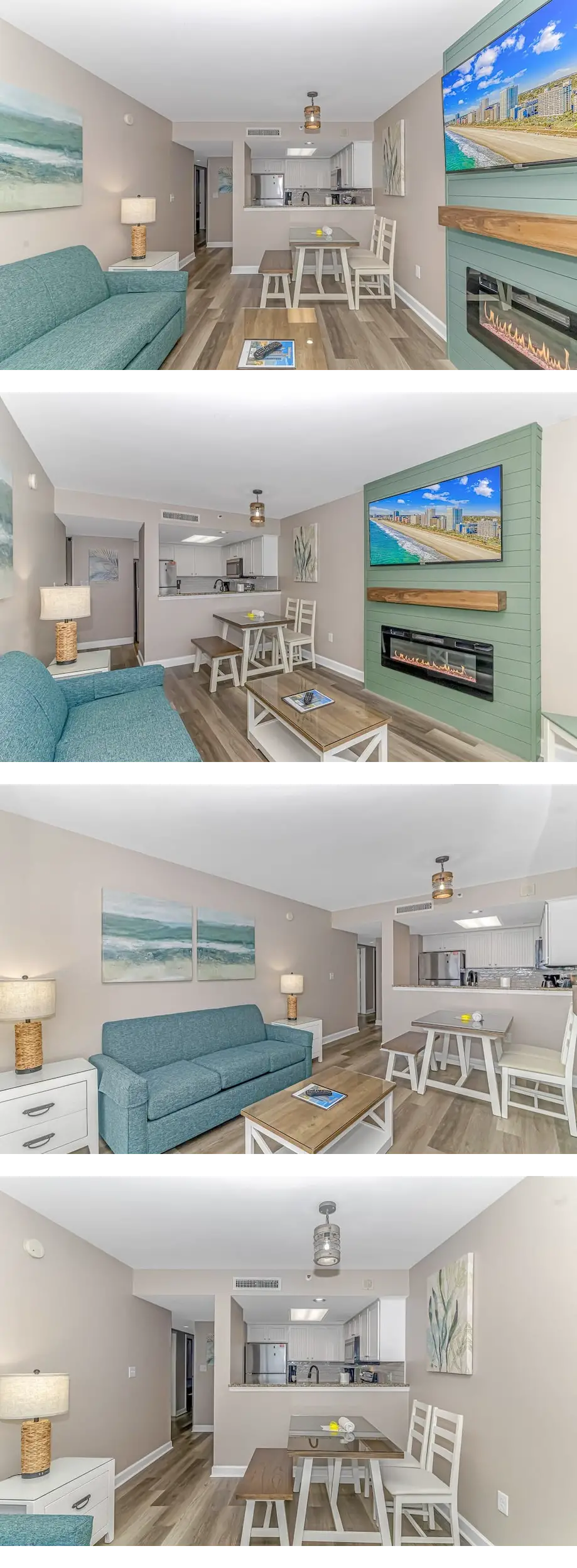 Stunning Double Unit Condo-Both Newly Re...