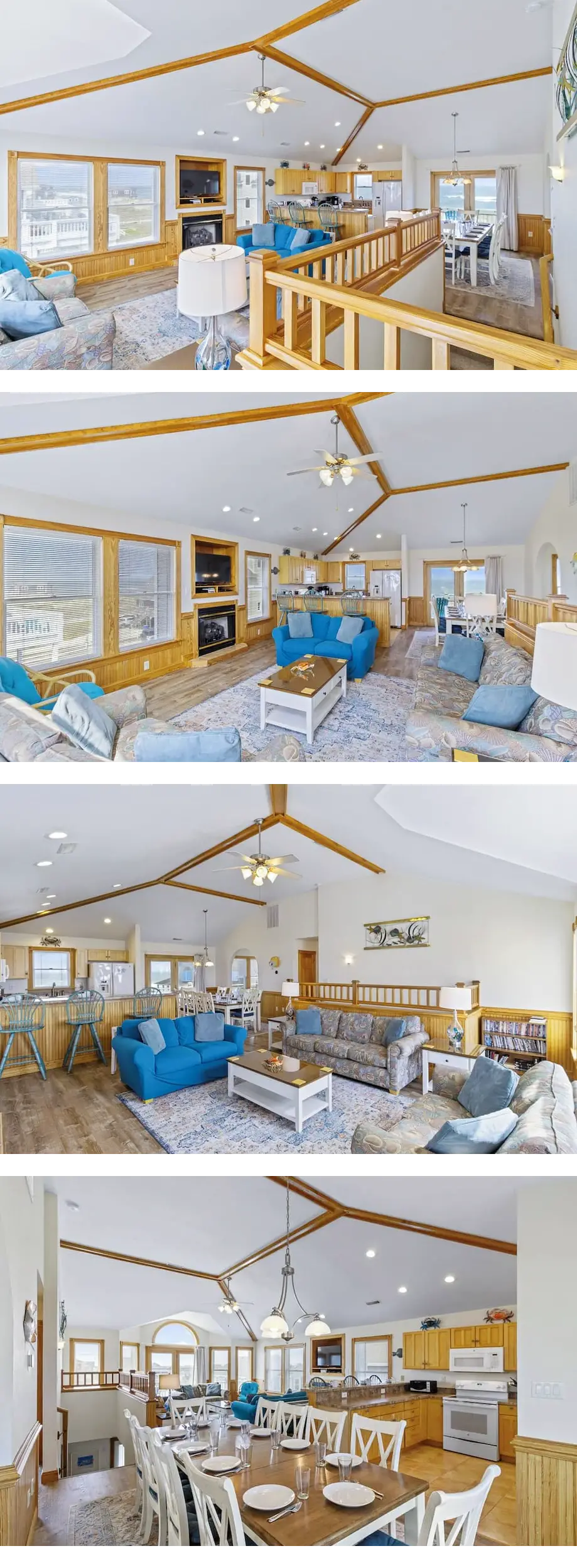 Oceanfront home on Hatteras Island with ...