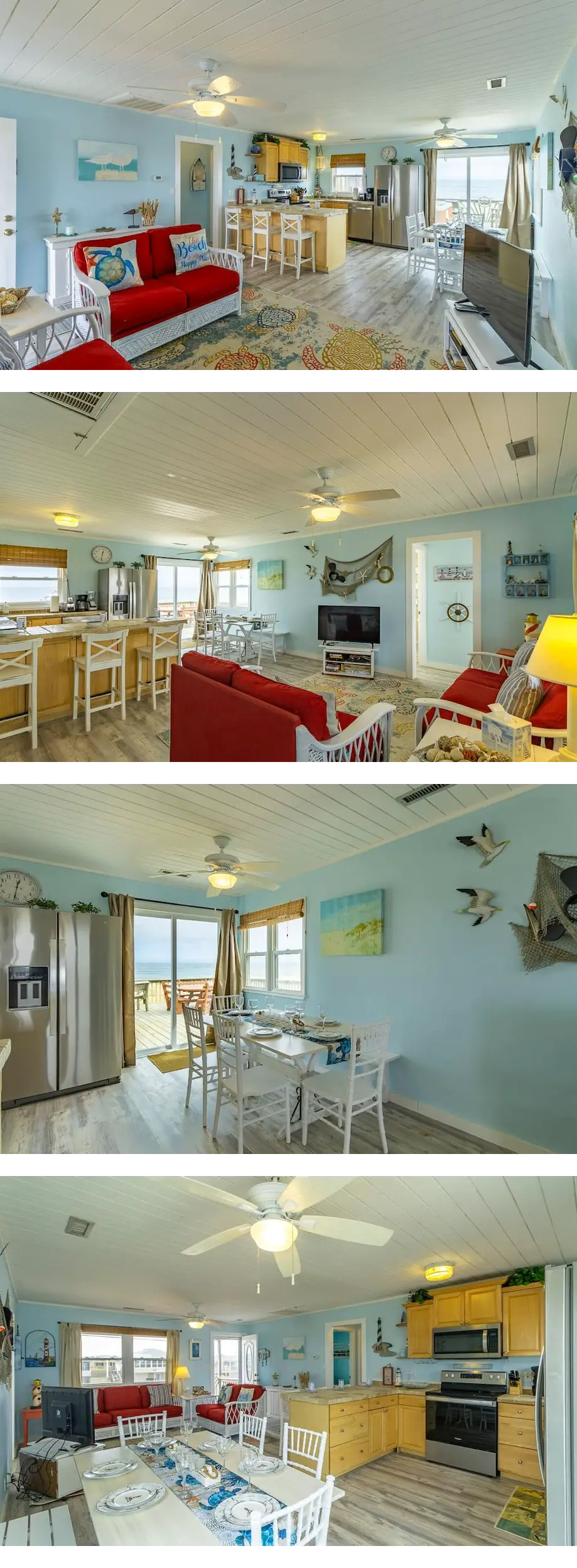 Oceanfront home in Kitty Hawk with breat...