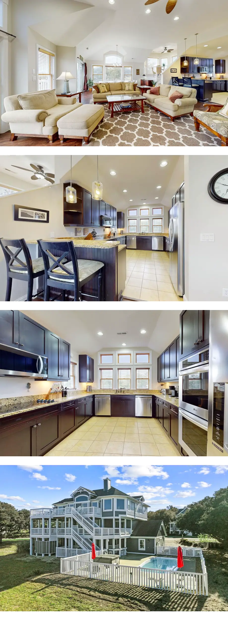 Spacious dog friendly home w/ private po...