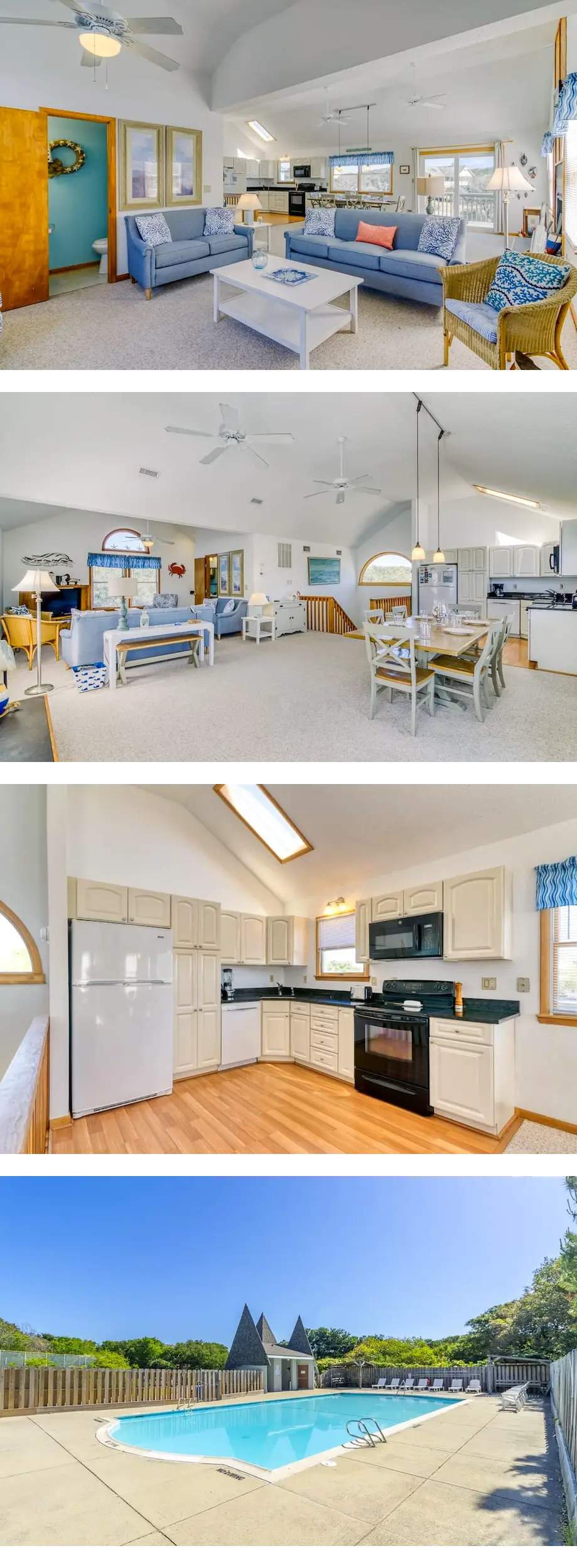 Oceanside home in Duck w/ hot tub & comm...