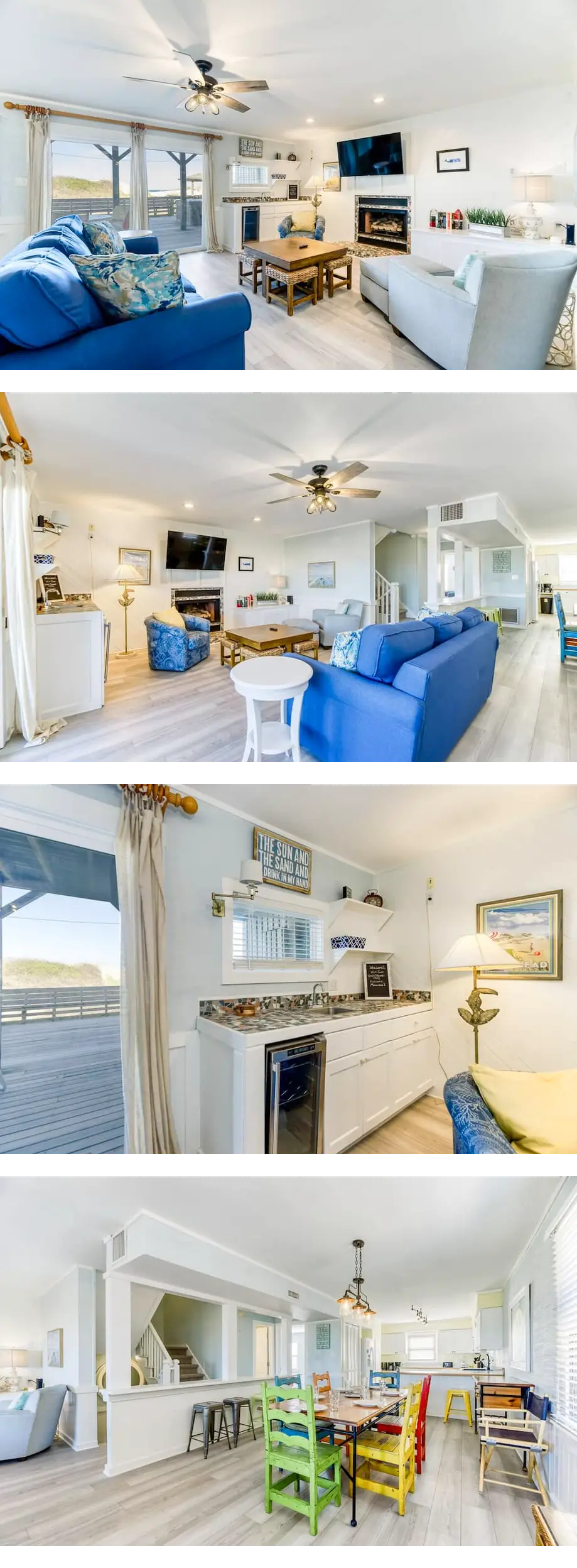Gorgeous pet-friendly oceanfront duplex ...
