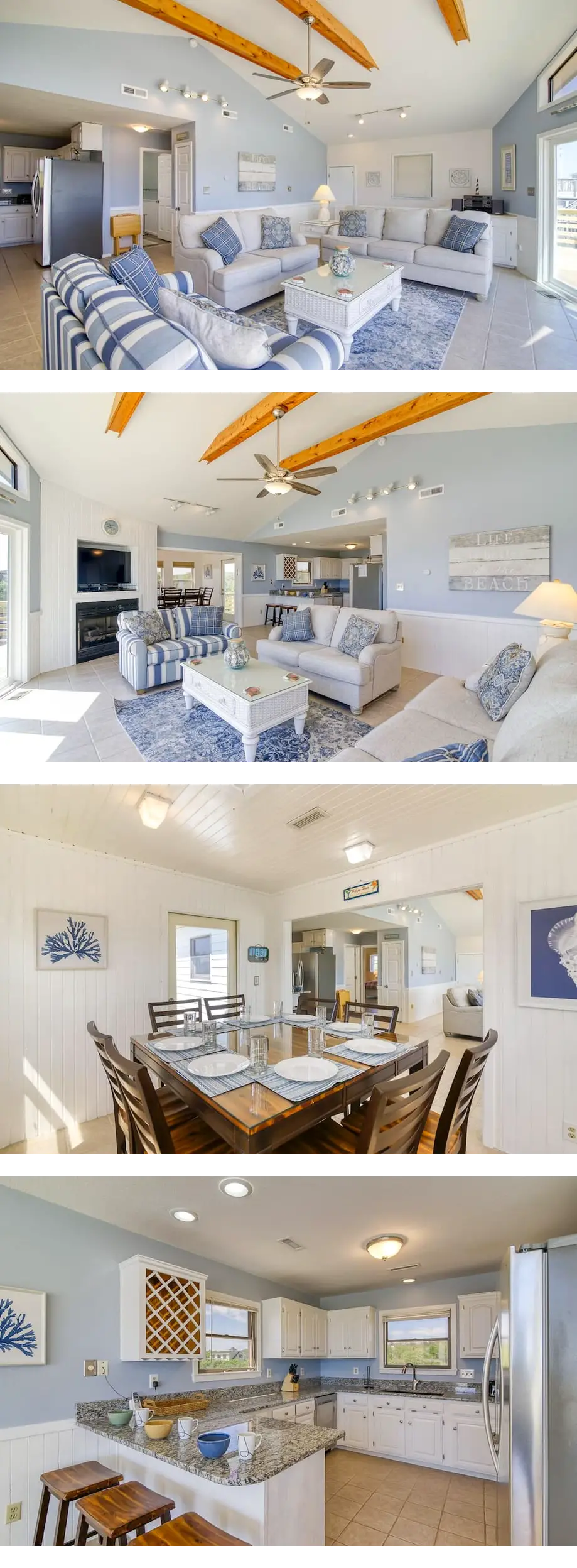 Pet-friendly oceanside Southern Shores h...