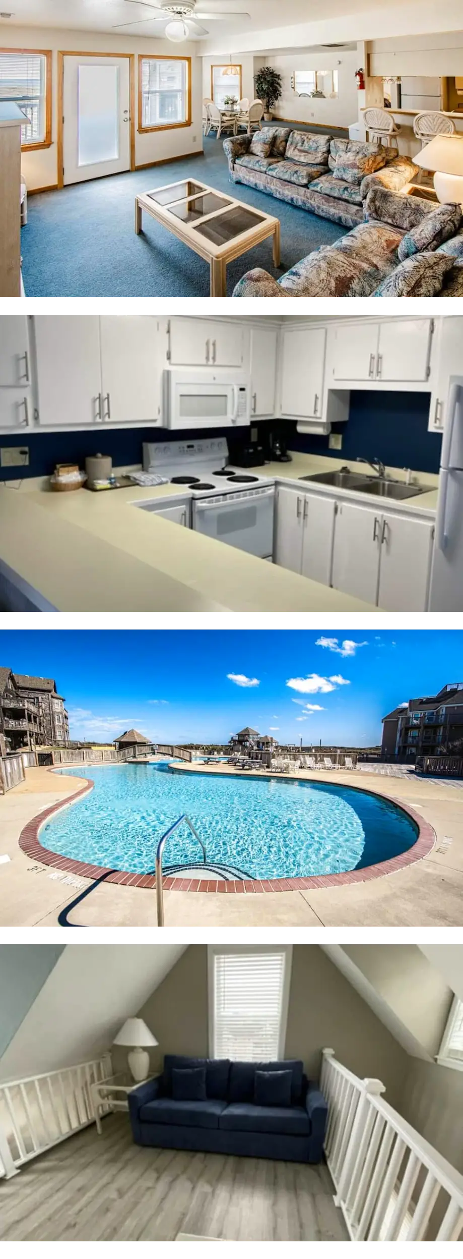 Cozy 2-bedroom sleeps 8 condo in oceanfr...