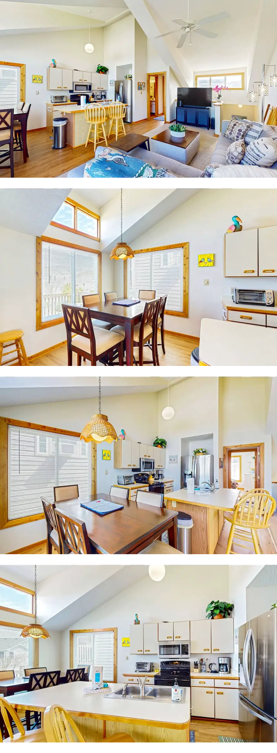 Townhome by the beach with peekaboo ocea...