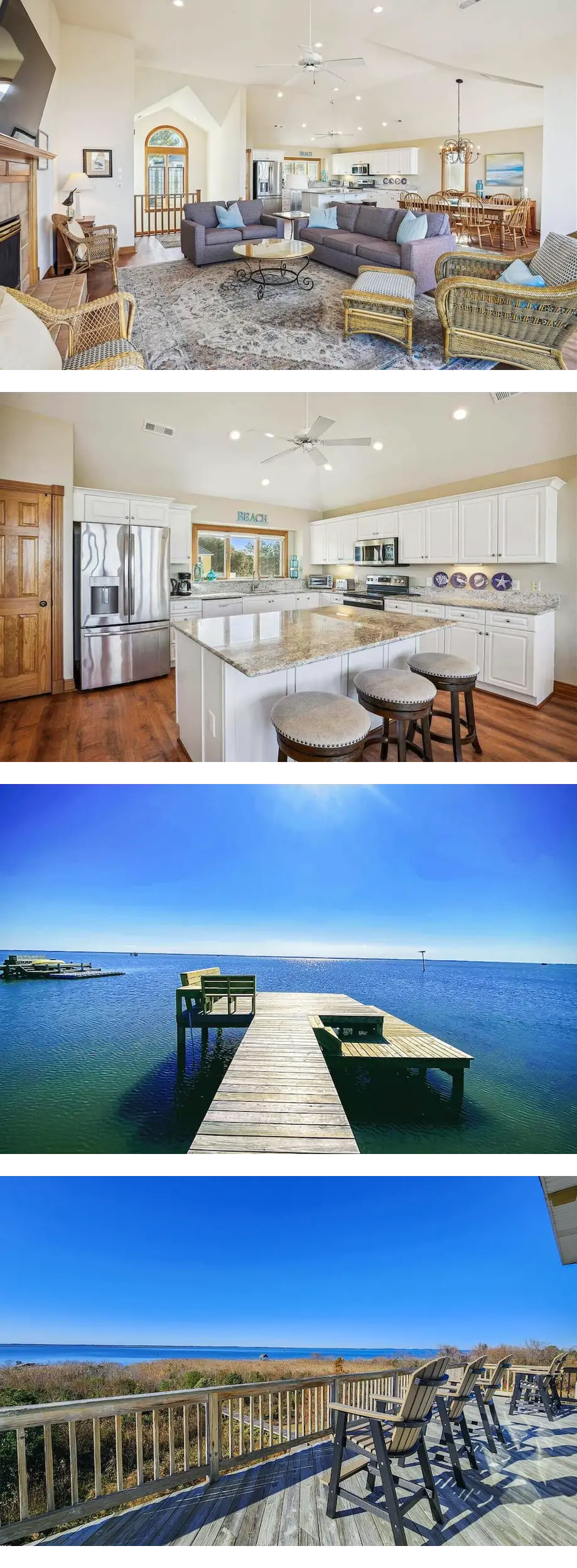 5 Bed, 3.2 Bath dog friendly soundfront ...