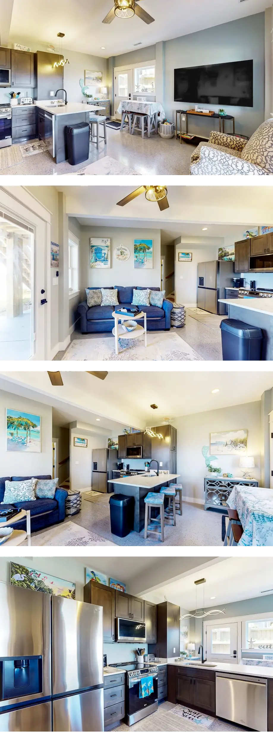 Waterfront apartment with lovely bay vie...