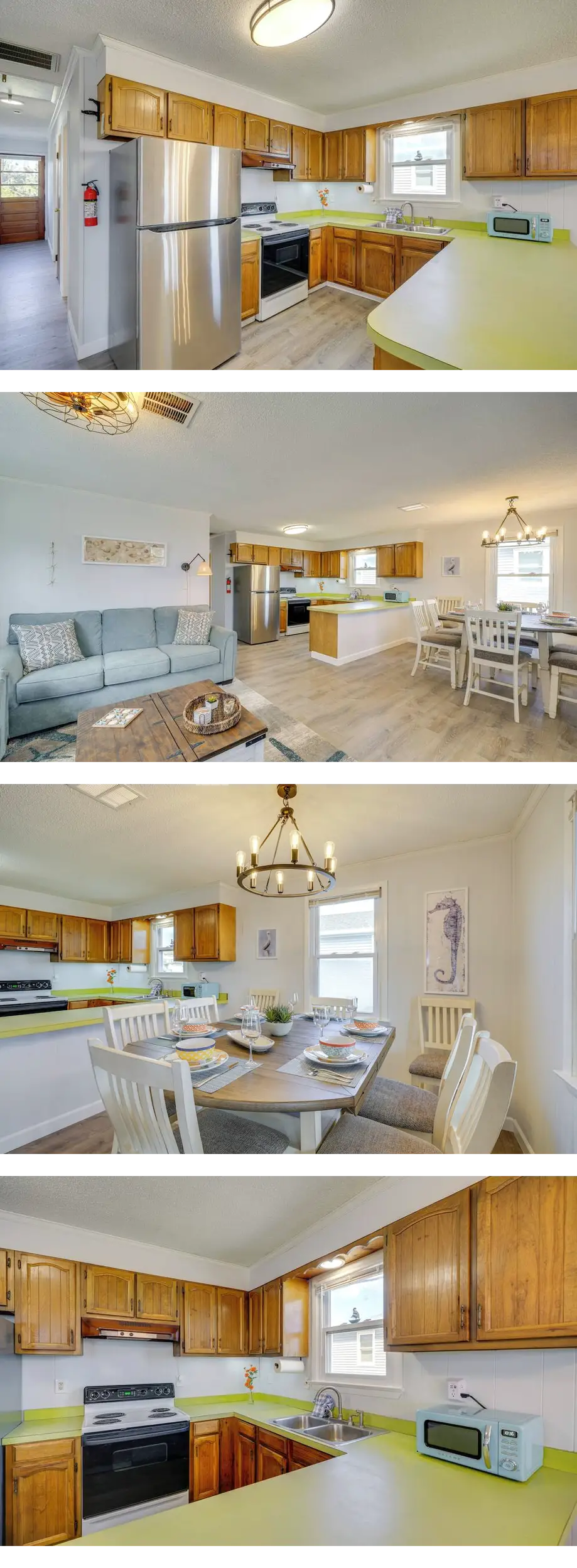 Updated Kitty Hawk Semi-Oceanfront w/ Oc...