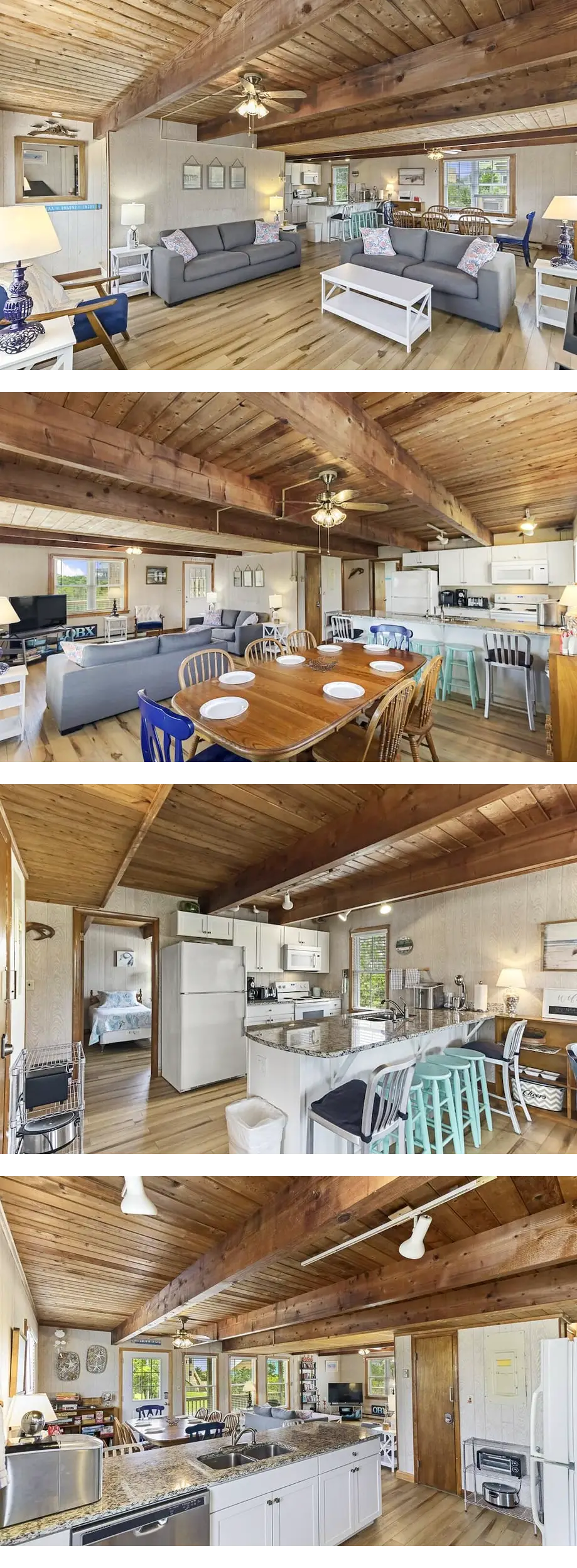 Semi oceanfront home in Salvo w/ beach a...