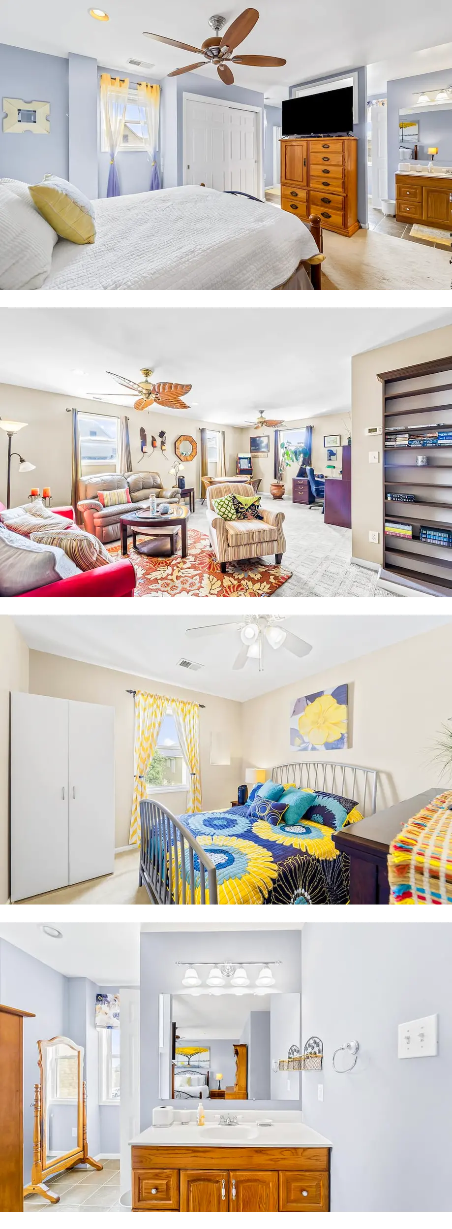Beach house with Pac-Man arcade, deck, g...