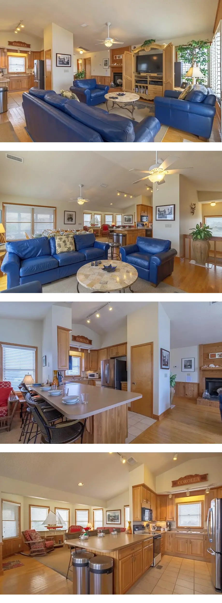 Spacious oceanside 5BR Corolla home w/ p...