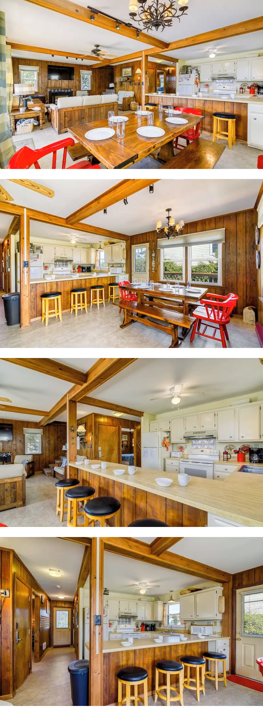 Cozy 4BR oceanside Duck cottage just 300...