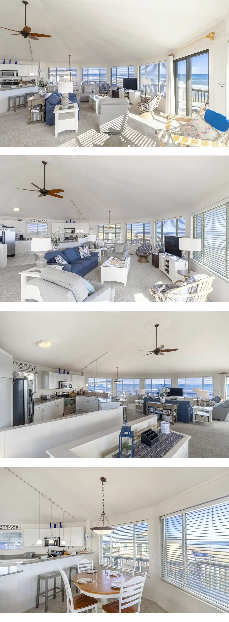 Panoramic ocean views abound at this oce...