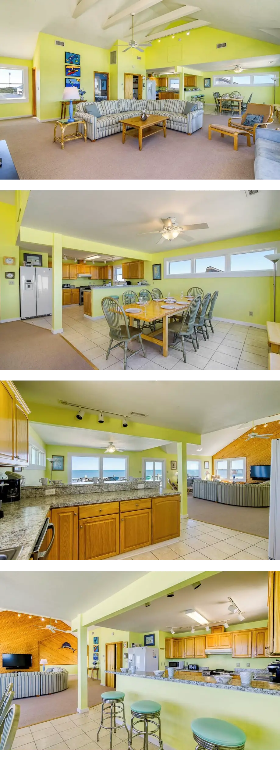 Oceanfront home in Buxton steps away fro...