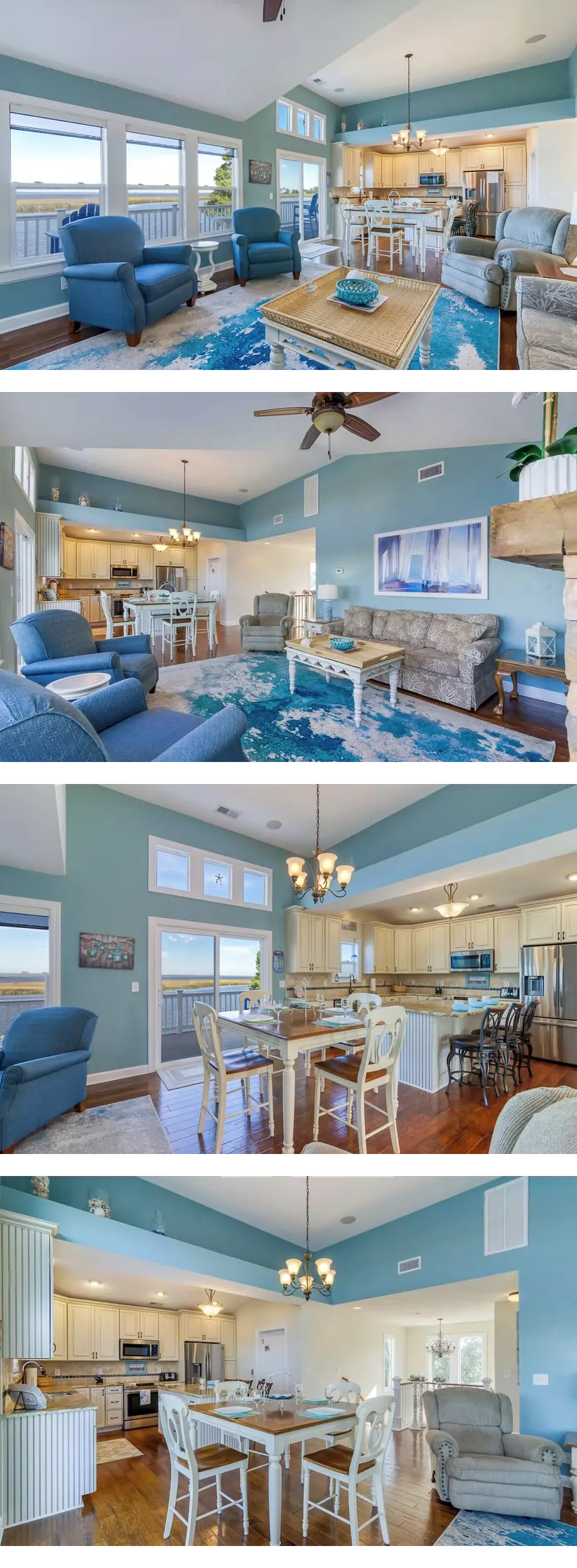 Soundfront Kitty Hawk home w/ stunning s...