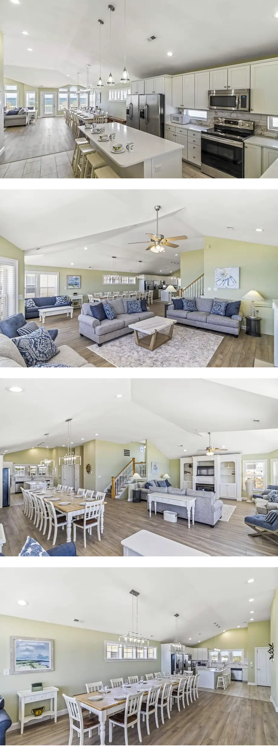 Stunning oceanfront Nags Head vacation h...