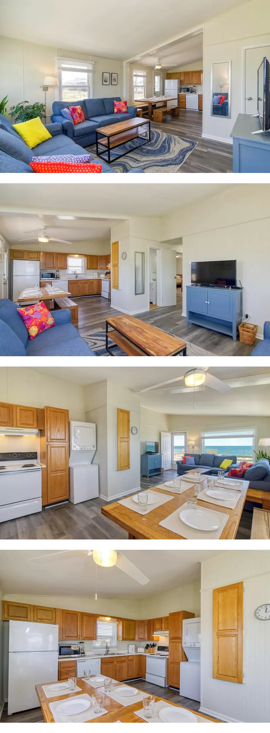 Updated oceanfront duplex just steps fro...