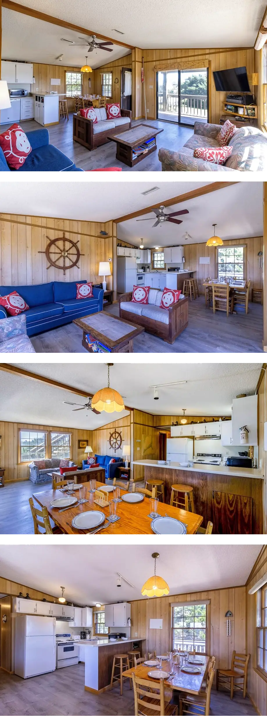 Classic Hatteras Island beach house betw...