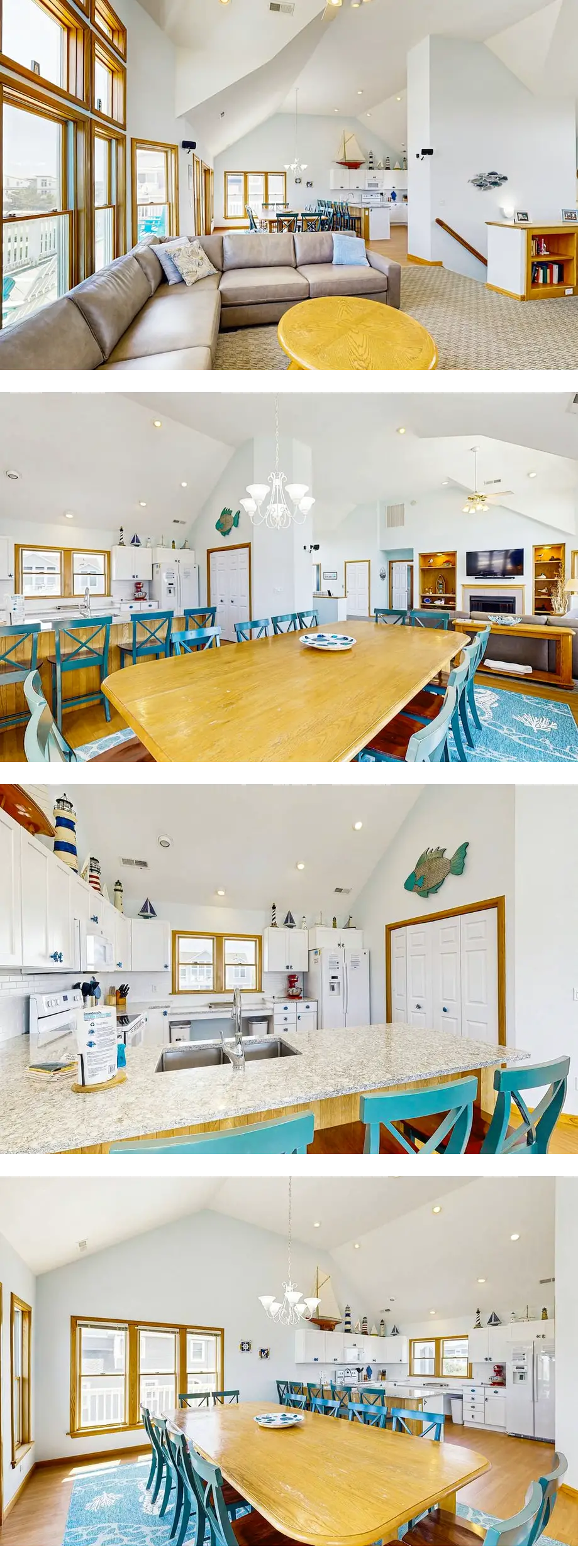 6 bedroom semi-oceanfront home w/Private...