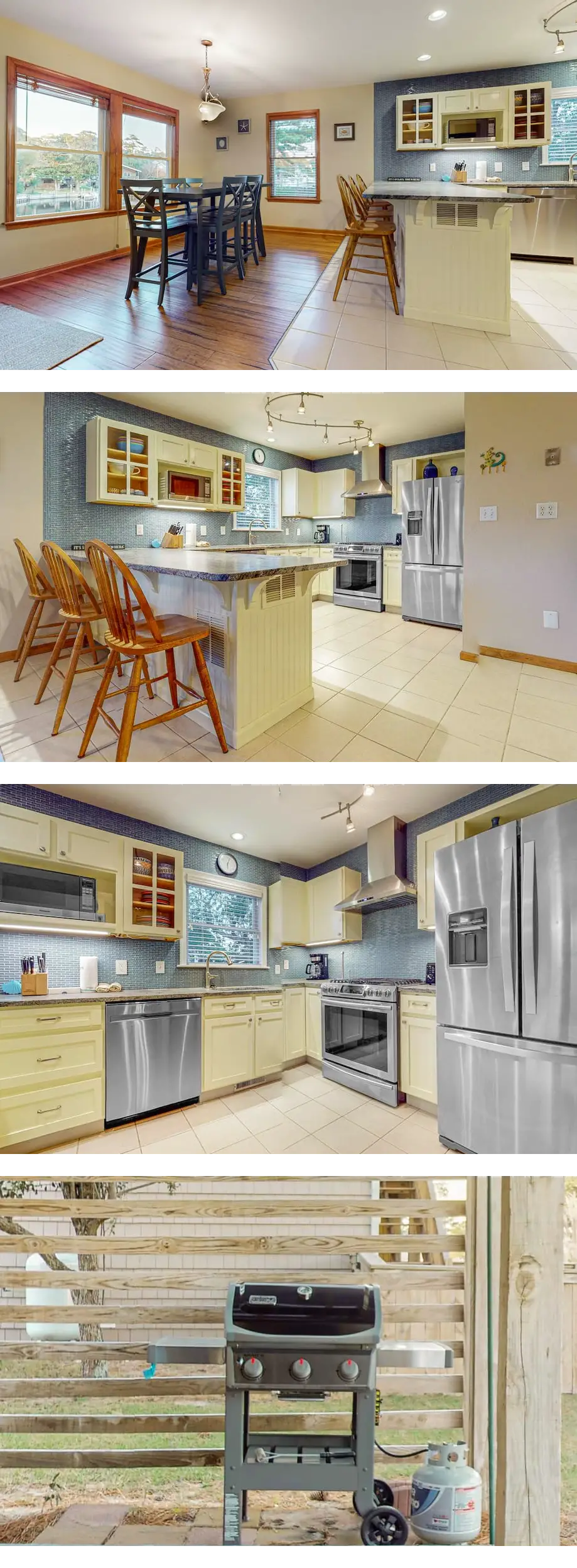 Coastal water view home close to beach a...