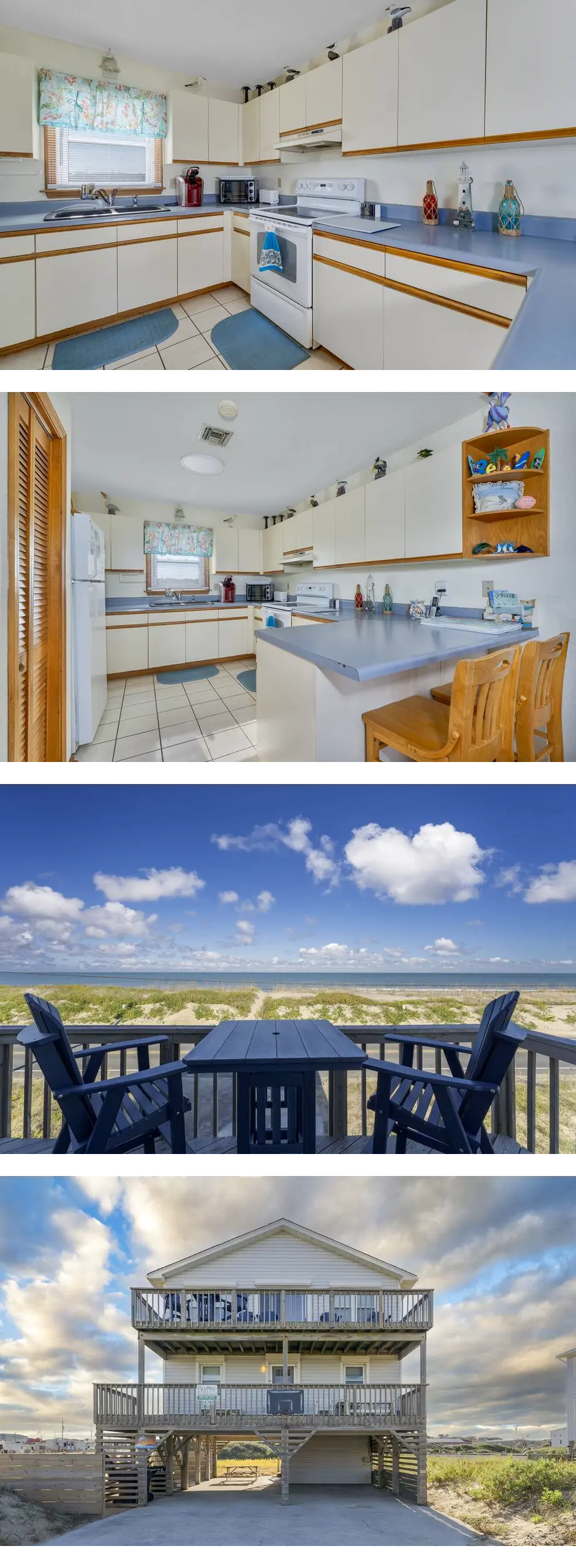 Quaint semi-oceanfront home in Kitty Haw...