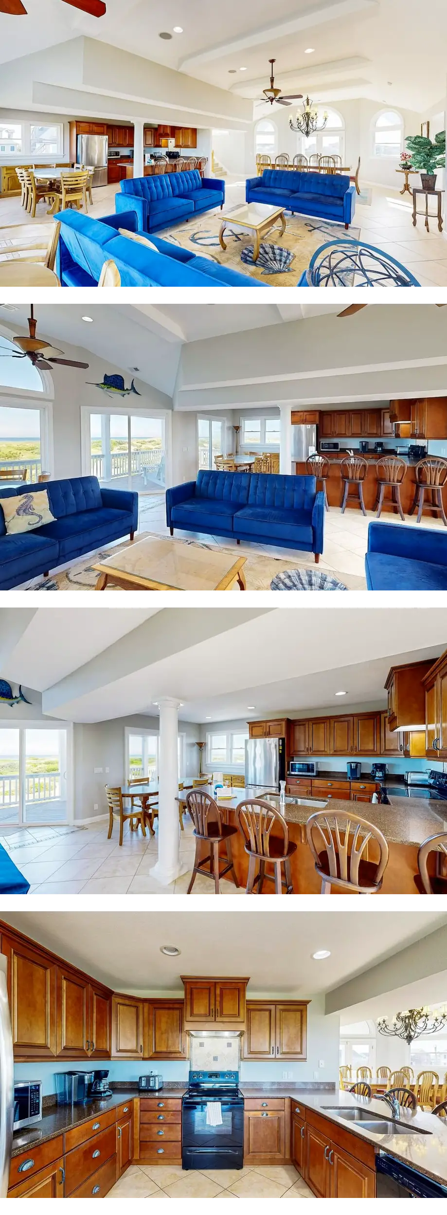 Multi-level dog-friendly oceanfront home...