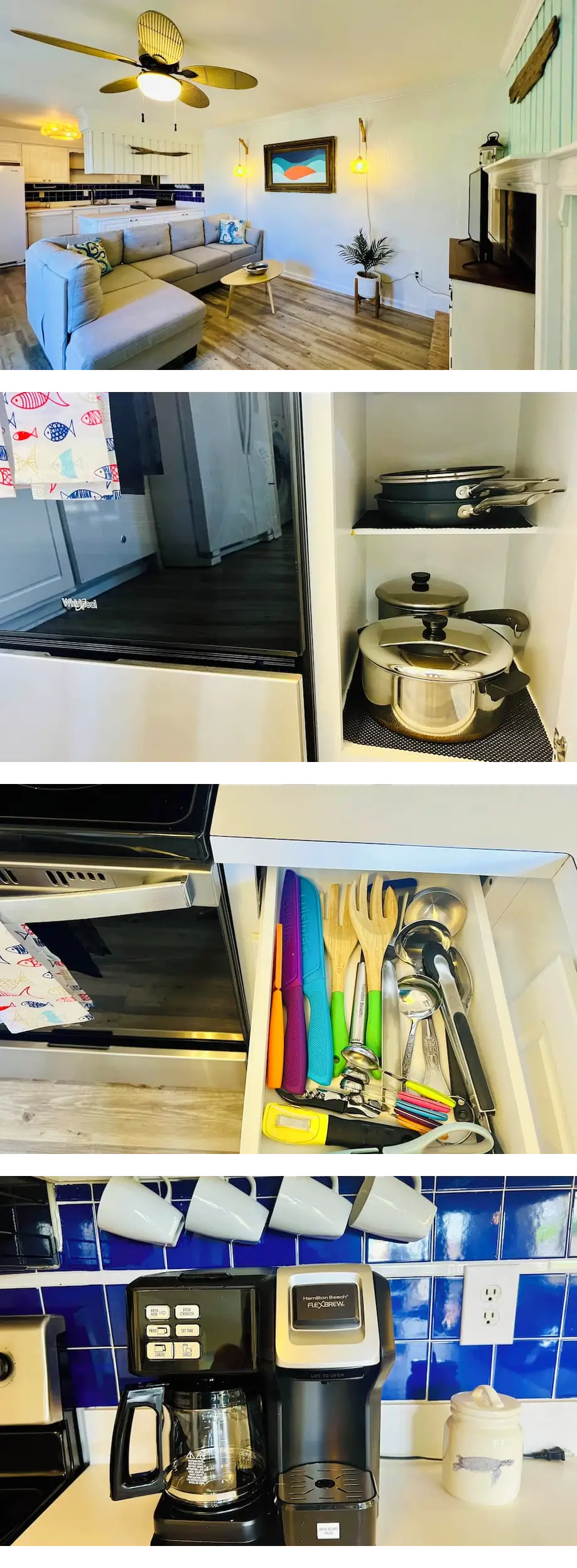 2 BR Kitty Hawk Condo: Heat/AC, WiFi, Po...