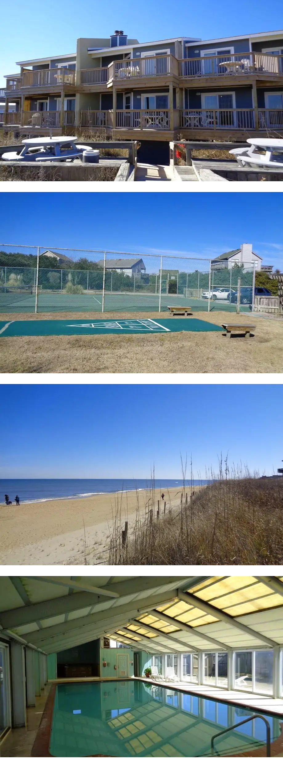 2 Bedroom 2 bath Condo on the beach