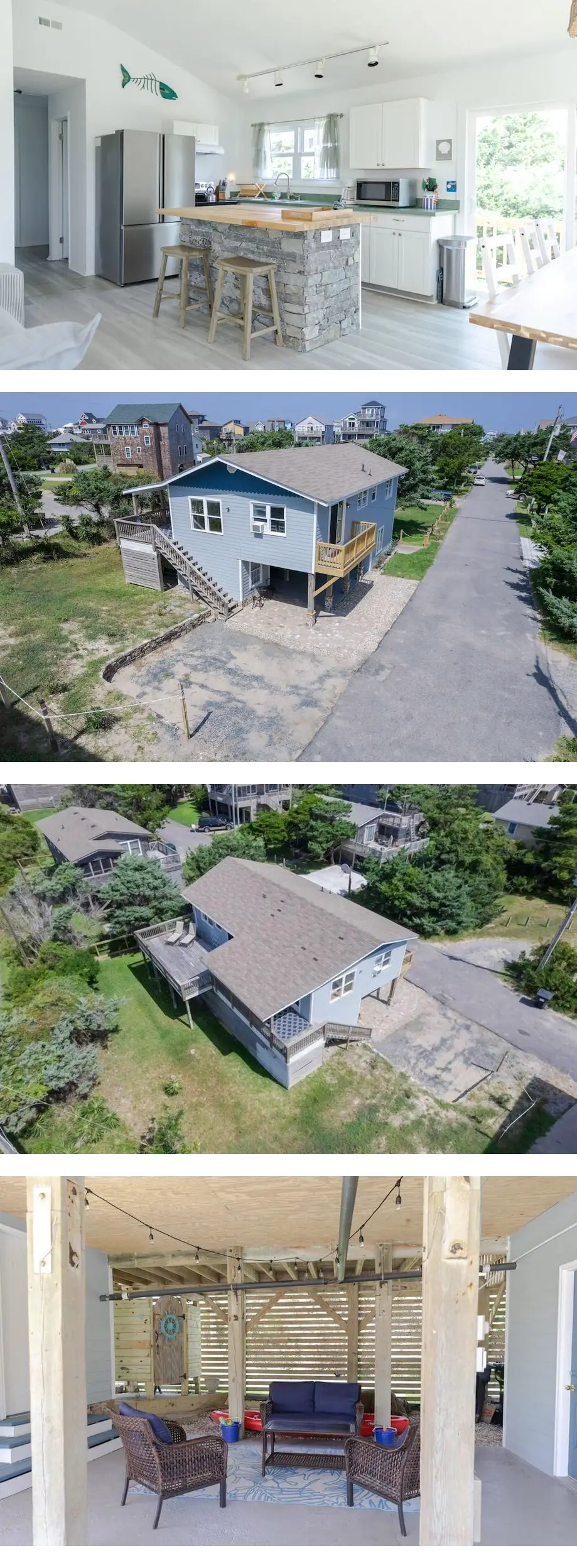 Only Five Steps From The Beach Access!