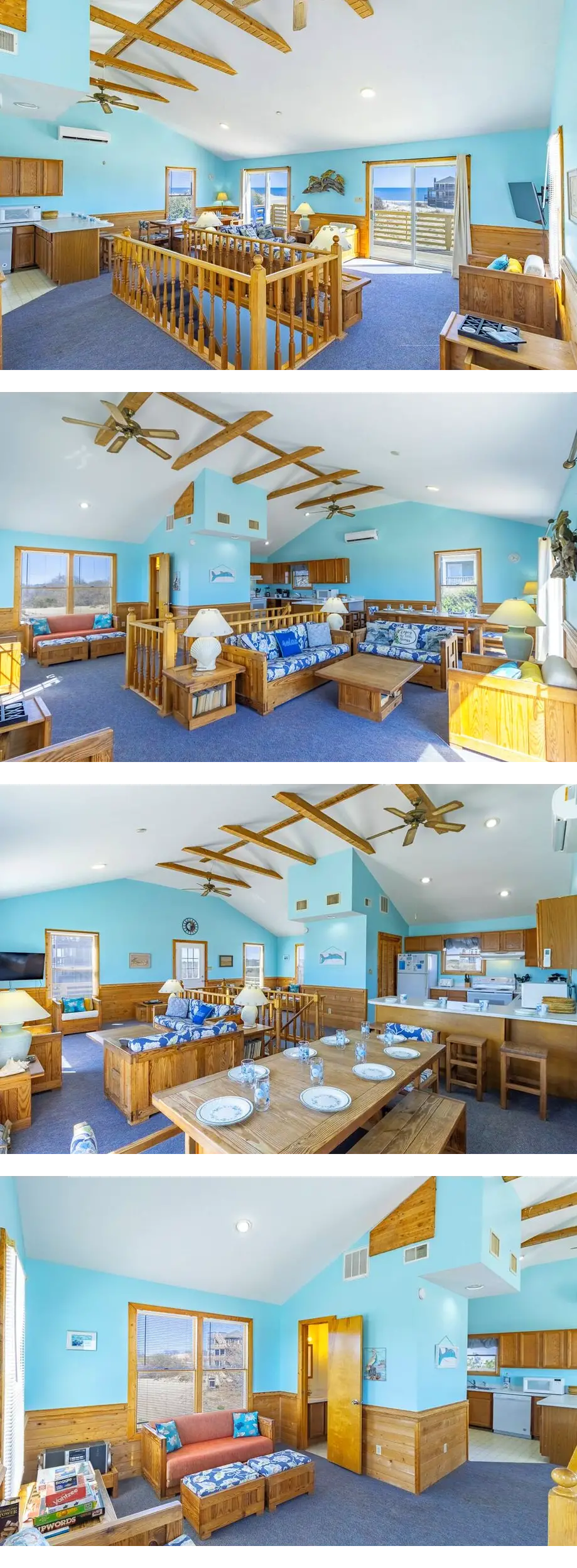 Semi-oceanfront home on the 4x4 beaches ...