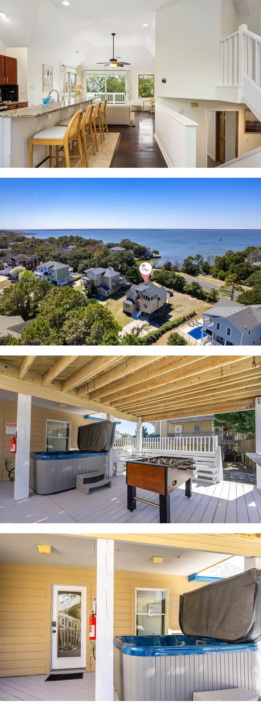 Harbor View | 3-Story Coastal Getaway ...
