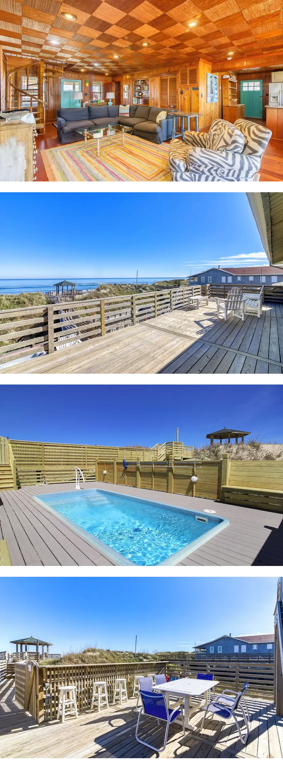 Classic Nags Head oceanfront cottage w/ ...