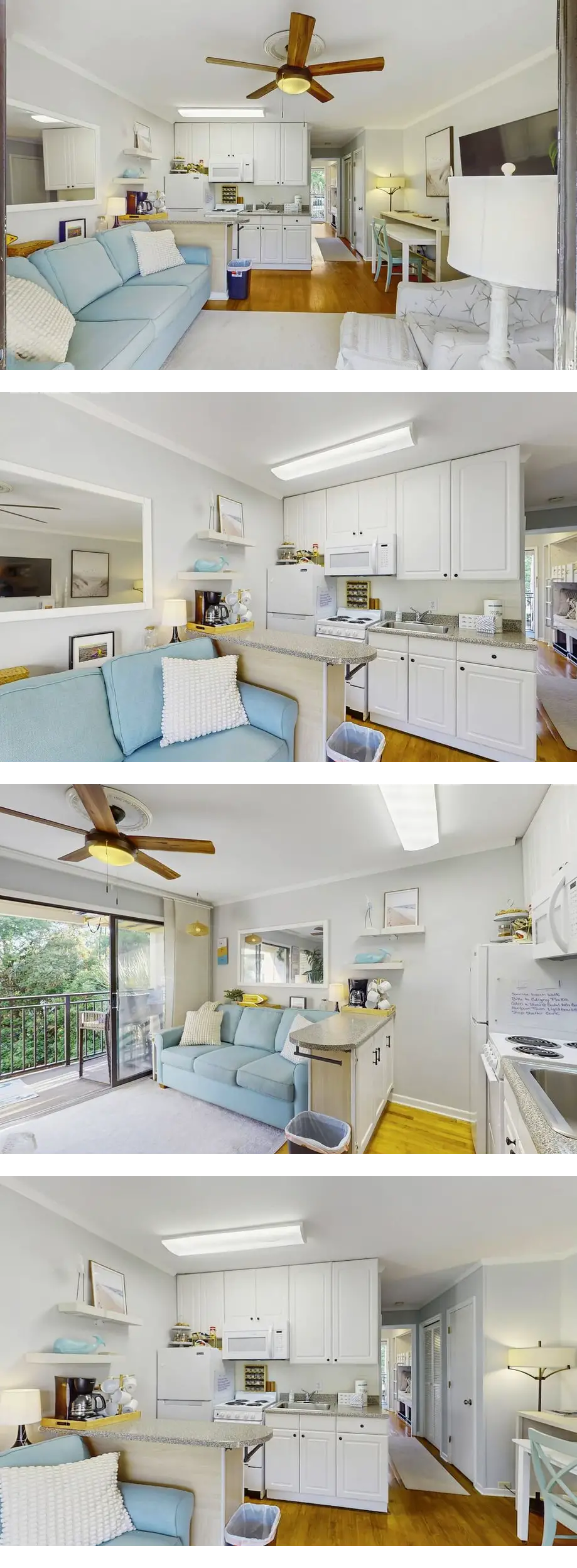 Oceanfront resort condo with WiFi, balco...