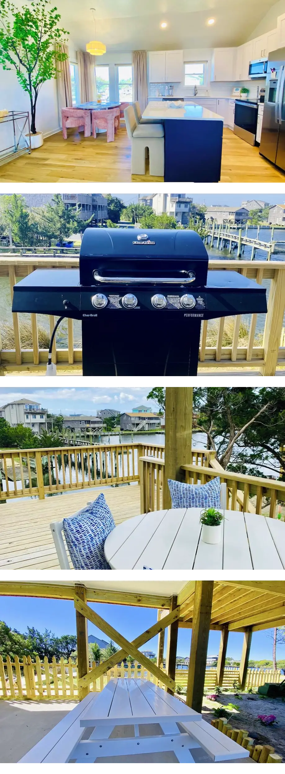  3-bedroom house on Canal with dock AC, ...