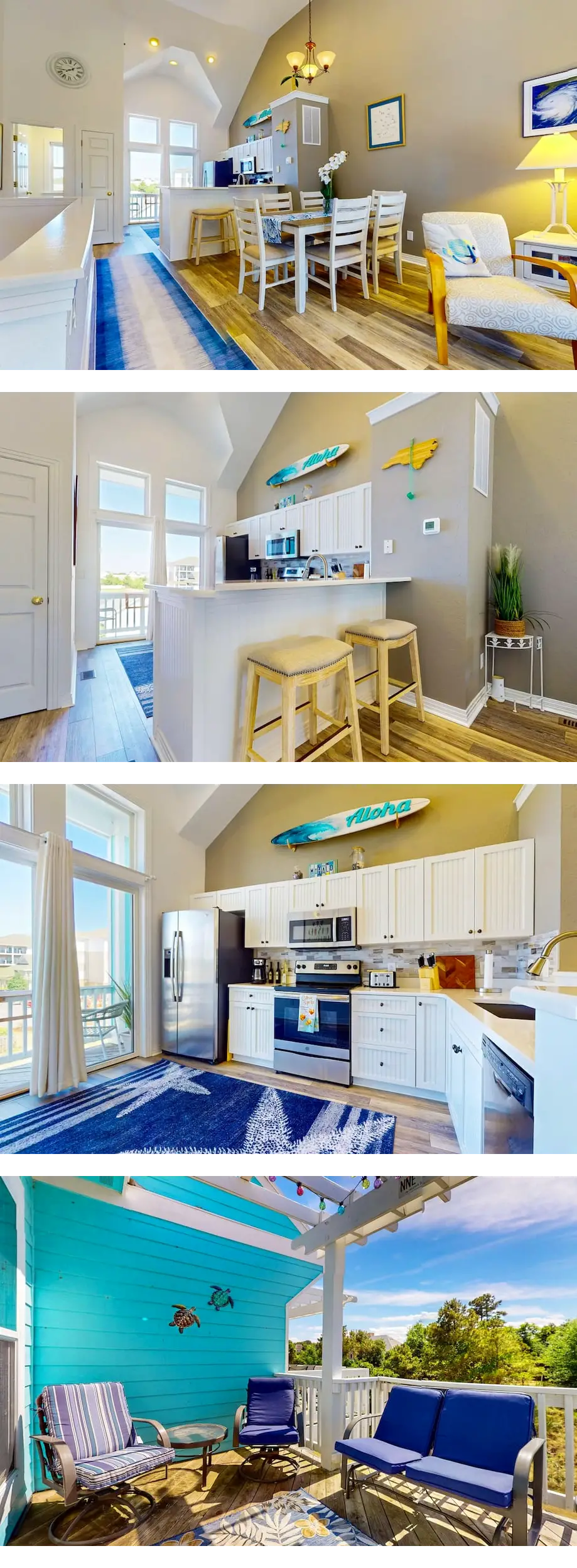 Open and Airy Coastal Condo with shared ...