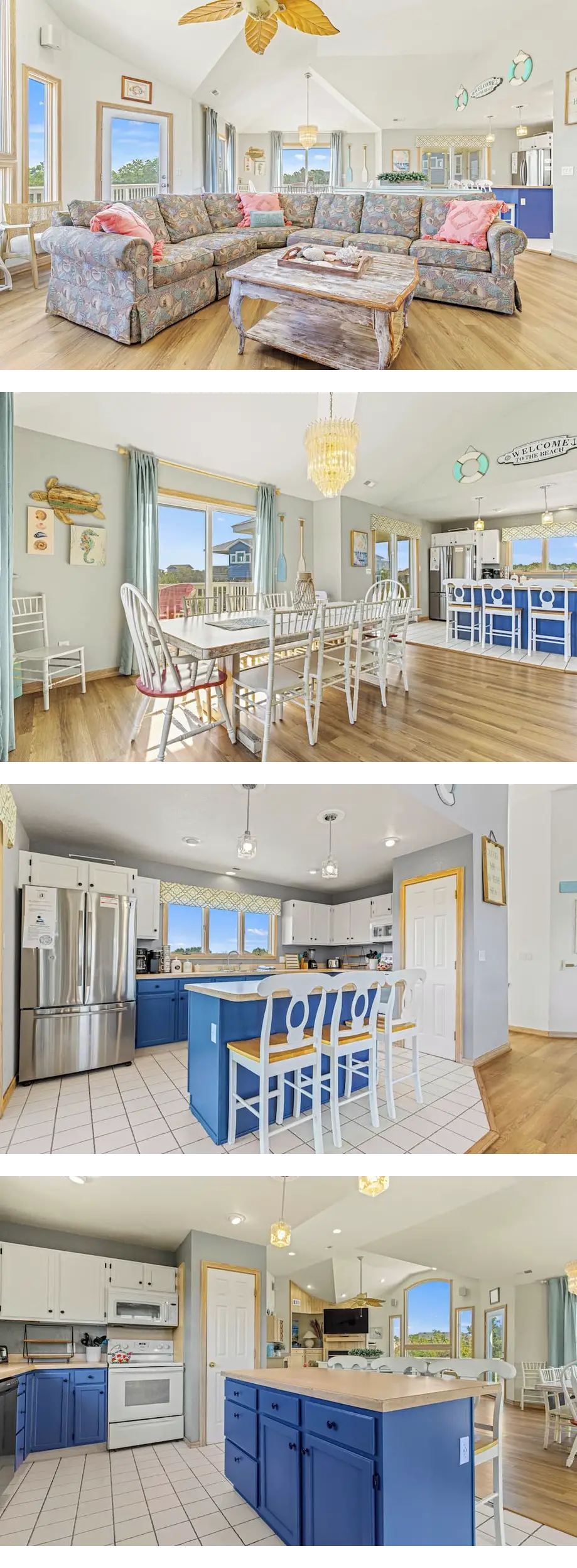 Spacious Pet Friendly 6-bedroom all seas...