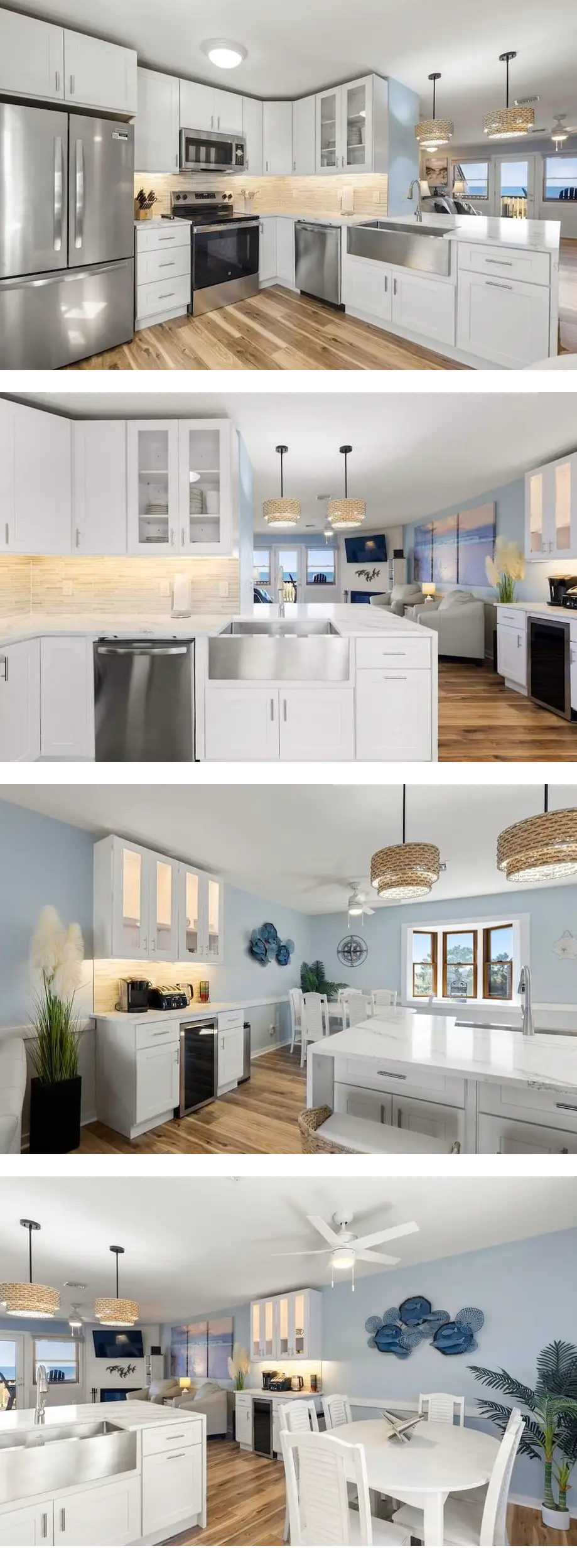 Ohana + Oceanfront Townhouse + Nags Head...